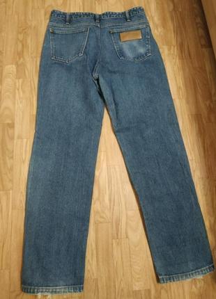 Втнтажнын джинсы плотные мом 100% коттон ,высокая посадка 33р.7 фото