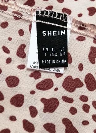 Модное платье на запах shein, размер l или 40/428 фото