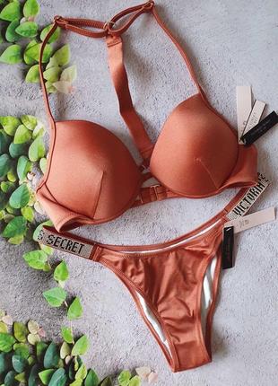 Купальник виктория сикрет с камнями со стразами victoria’s secret vs