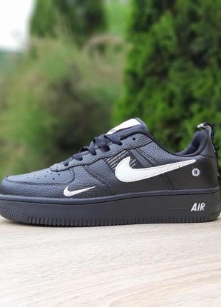 Мужские кроссовки nike air force 1 mid lv8 низкие черные скидки sale &lt;unk&gt; smb ✔️