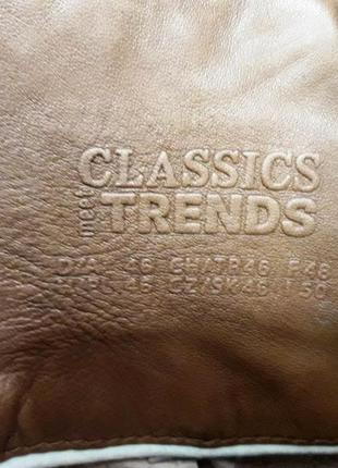 Шкіряна куртка (кожанная, шкіра, кожа) classics trends. акція до 06.074 фото