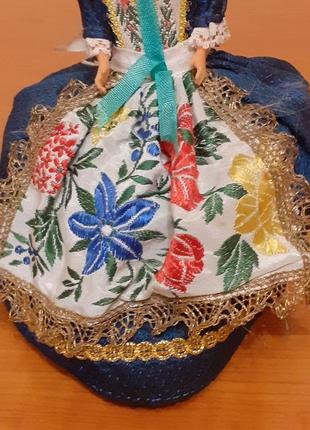 Винтажная сувенирная кукла франции