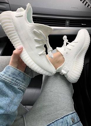 Кроссовки adidas yeezy 350 white