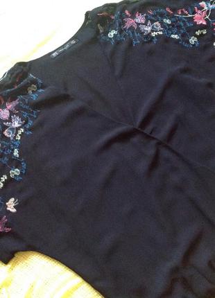 Блуза накидка на запах от zara trafaluc, m1 фото
