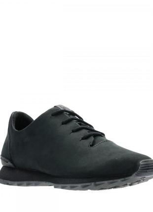 Нубукові кросівки clarks floura craft black