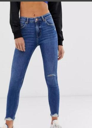 Джинсы skinny bershka