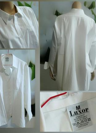 Luxor белоснежная рубашка премиум бренда