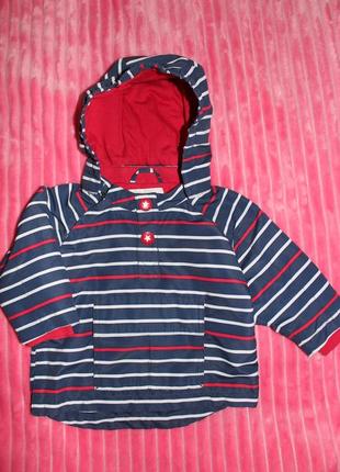 Ветровка с хлопковой подкладкой lindex 68 рост.