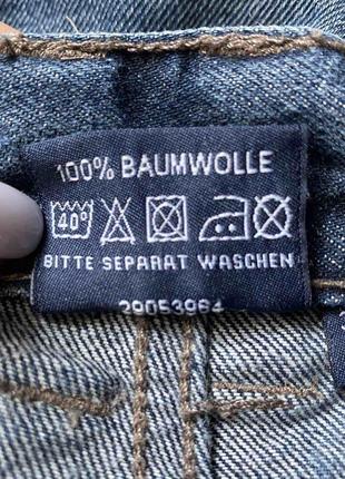 100% коттон мужские синие брендовые джинсы camargue  w32 l33 высокая посадка5 фото