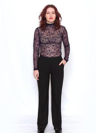 Гольф  кружевной  фиолетовый ажур / гольф жіночий мережевний