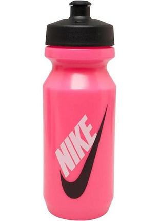Спортивная бутылка nike water graphic 22oz hyper pink/black/white