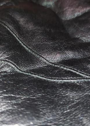 Кожаные женские перчатки