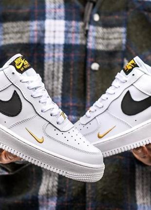 🌿🍁nike air force 1 essential white🍁🌿белые кроссовки найк форс весна-осень, жіночі білі кросівки найк2 фото