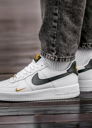 🌿🍁nike air force 1 essential white🍁🌿белые кроссовки найк форс весна-осень, жіночі білі кросівки найк5 фото