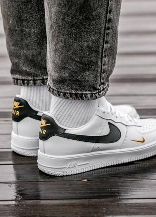 🌿🍁nike air force 1 essential white🍁🌿белые кроссовки найк форс весна-осень, жіночі білі кросівки найк8 фото