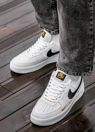 🌿🍁nike air force 1 essential white🍁🌿белые кроссовки найк форс весна-осень, жіночі білі кросівки найк6 фото