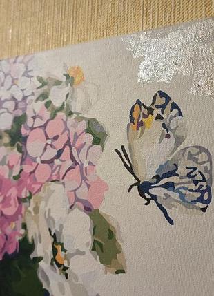 🦋картина букет гортензии 9