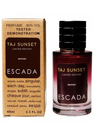 Люкс тестер taj sunset, 60ml