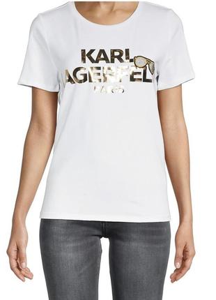 Женская футболка karl lagerfeld1 фото