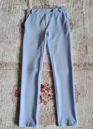 💖💖💖 женские голубые брюки по фигуре rinascimento