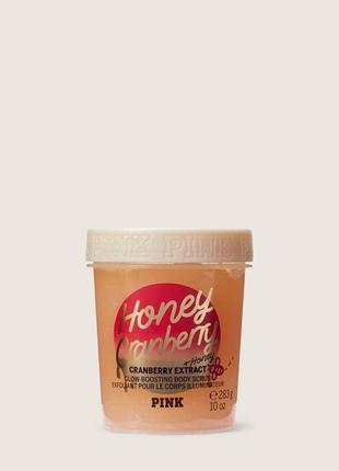 Скраб honey cranberry victoria’s secret pink body scrub1 фото