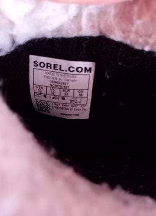 Sorel зимові чоботи зимние сапоги ботинки 31 р.
