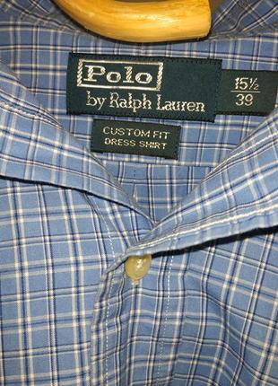 Рубашка мужская с рукавом polo ralph lauren.7 фото