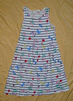 Платье сарафан h&m . на 8-10 лет