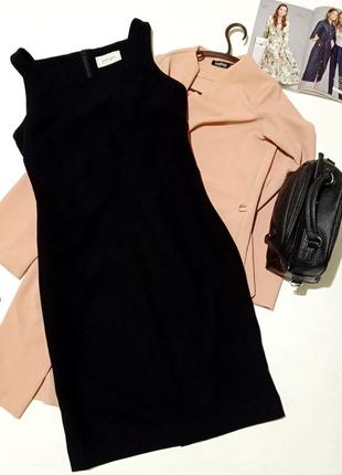 Черное классическое платье