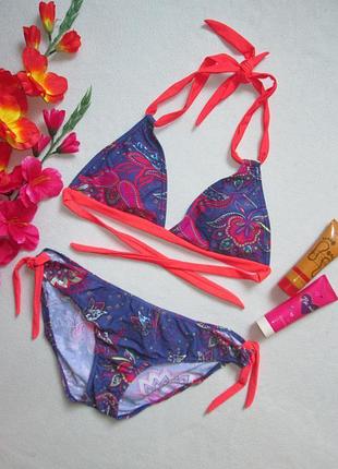 Суперовый раздельный купальник в цветочный орнамент  la redoute франция 🌹❇️🌹