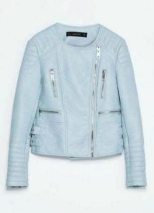 Кожаная куртка, косуха zara s