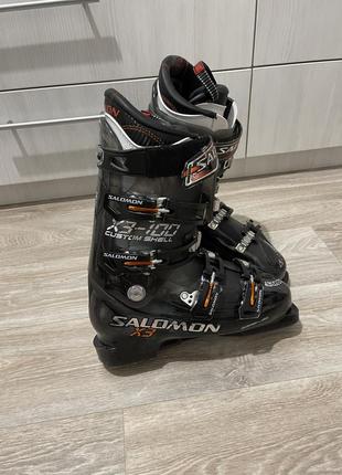 Лижні черевики salomon 41/26cm5 фото