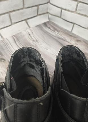 Кожаные ботинки clarks5 фото