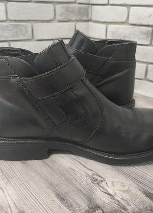 Кожаные ботинки clarks3 фото