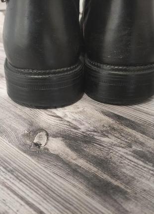 Кожаные ботинки clarks6 фото