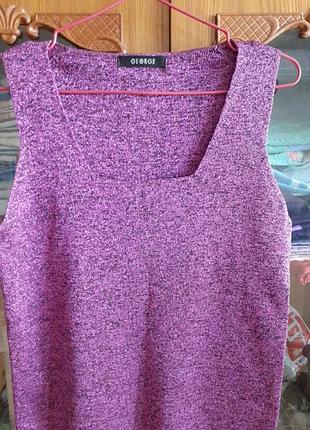 Жилет з люрексом стрейч george