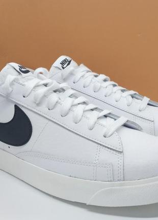 Шкіряні кросівки nike blazer low оригінал4 фото