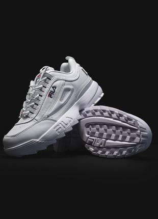 Кросівки disruptor 2 white кросівки5 фото