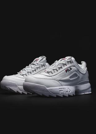 Кросівки disruptor 2 white кросівки3 фото