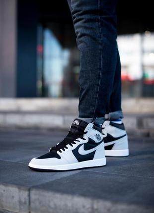 Кроссовки мужские найк nike air jordan retro1 фото