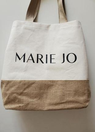 Сумка пляжная zara экологичная эко сумка шоппер marie jo8 фото