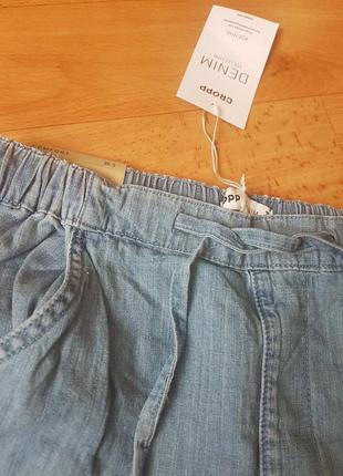 Літні джинсові штани cropp, р. 36 (s)2 фото