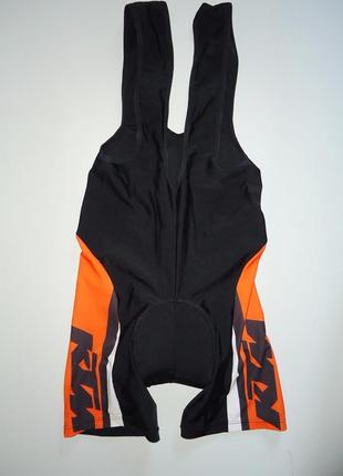 Велошорты  ktm pella italy bikes bib shorts (m)1 фото