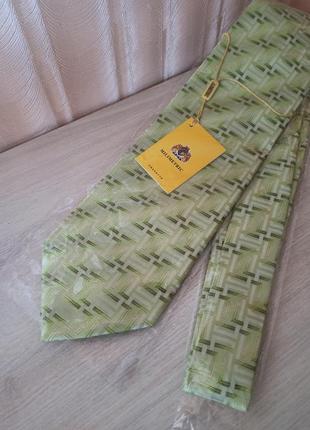 Снижено! фирменный галстук шелк milimetric cravatte2 фото
