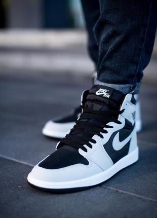 Кроссовки мужские nike air jordan retro 1 high найк аир джордан