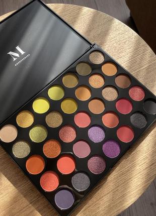 Палетка теней morphe 35m boss mood artistry palette