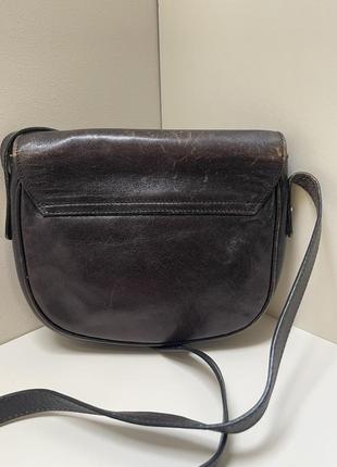 Кожаная сумка старинная винтажная мини  бренд etienne aigner mini bag vintage2 фото