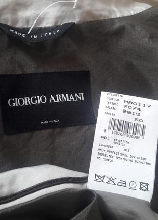 Куртка укороченая ветровка) пог 56 giorgio armani10 фото