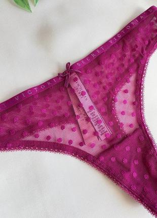 Трусики victoria’s secret оригинал яркие стринги виктория сикрет6 фото