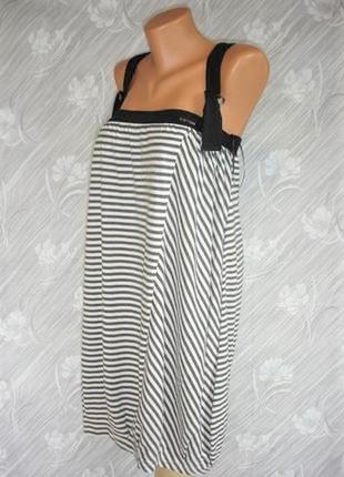 Стильный свободный сарафан "crafted" 10- 12 р